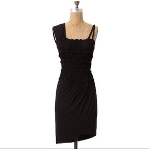 Anthropologie Leifnotes Divergent Black dress small S New NWT RARE HTF GORGEOUS